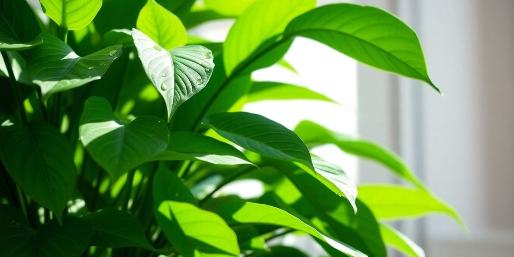 air purifying plant care