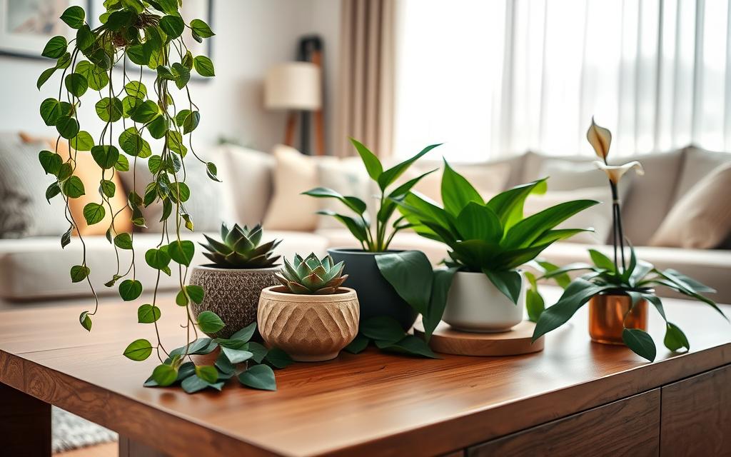 coffee table plants