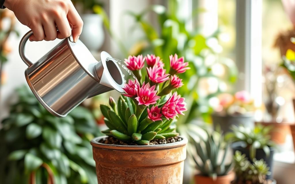 how often to water christmas cactus