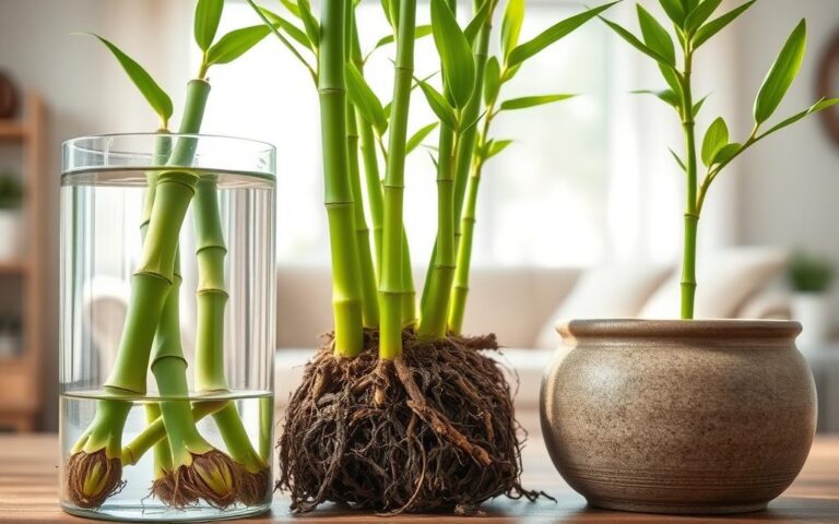 lucky bamboo soil or water
