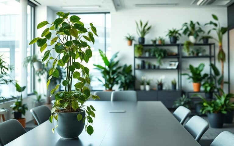 office meeting room plants
