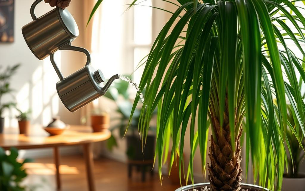 ponytail palm indoor watering