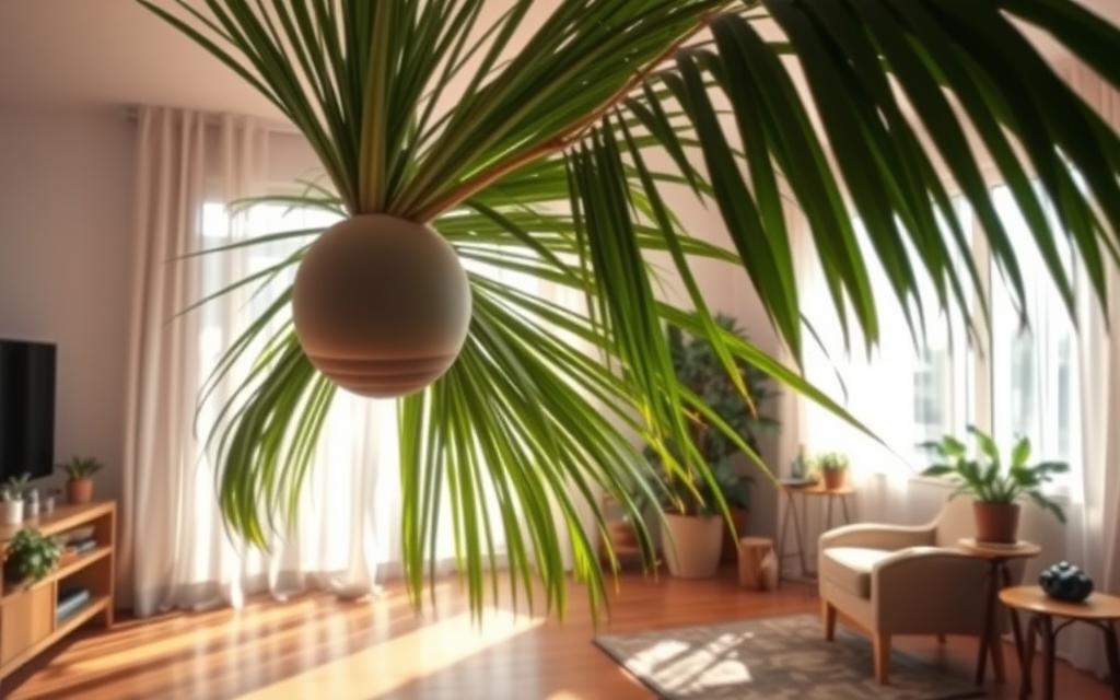 ponytail palm window placement