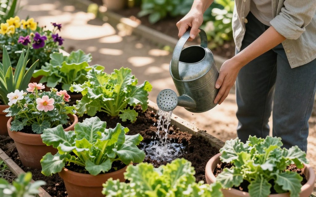 watering